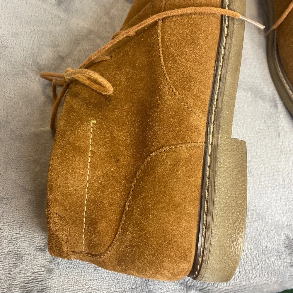 Sonoma Goods for Life + Vitalize Ortholite Mens 12M Suede leather boat. NWOT
